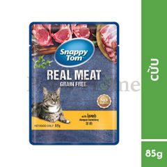 Pate Snappy Tom Grain Free cho mèo gói 85g