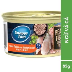 Pate Snappy Tom Premium cho mèo lon 85g