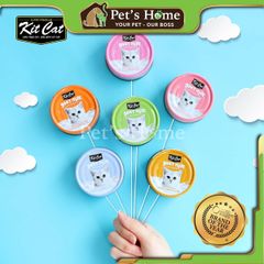 Pate sữa dê Kit Cat cá ngừ lon 70g