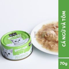 Pate sữa dê Kit Cat cá ngừ lon 70g