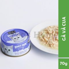 Pate sữa dê Kit Cat cá ngừ lon 70g