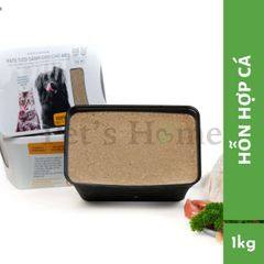 Pate tươi The Pet 100% thức ăn tươi cho mèo không chất bảo quản tự làm tại Việt Nam 1kg