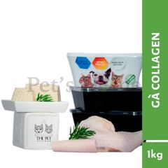 Pate tươi The Pet 100% thức ăn tươi cho mèo không chất bảo quản tự làm tại Việt Nam 1kg