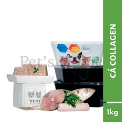 Pate tươi The Pet 100% thức ăn tươi cho mèo không chất bảo quản tự làm tại Việt Nam 1kg