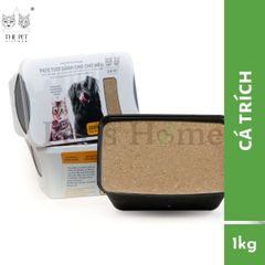 Pate tươi The Pet 100% thức ăn tươi cho mèo không chất bảo quản tự làm tại Việt Nam 1kg