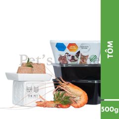 Pate tươi The Pet 100% thức ăn tươi cho mèo không chất bảo quản tự làm tại Việt Nam 1kg