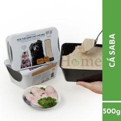 Pate tươi The Pet 100% thức ăn tươi cho mèo không chất bảo quản tự làm tại Việt Nam 1kg