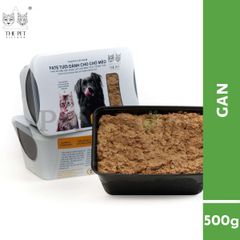 Pate tươi The Pet 100% thức ăn tươi cho mèo không chất bảo quản tự làm tại Việt Nam 1kg