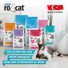 Cát vệ sinh cho mèo Rocat 10L