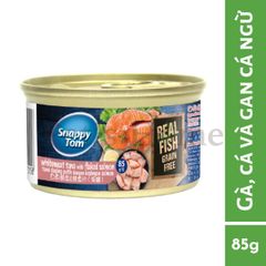 Pate Snappy Tom Premium cho mèo lon 85g