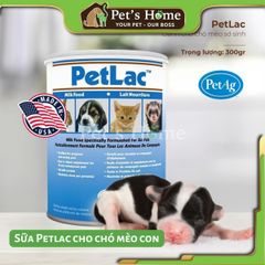 Sữa bột Petlac cho chó mèo 300g