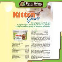 Sữa Kitten Grow dành cho mèo con 100g