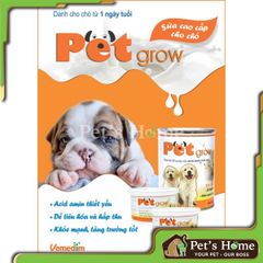 Sữa Pet Grow dành cho chó con