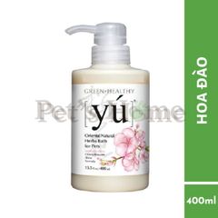 Dầu tắm cao cấp Yú thơm lâu cho chó mèo 400ml