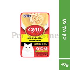 Ciao dạng soup cho mèo gói 40g