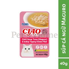 Ciao dạng soup cho mèo gói 40g