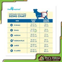 Tã quần Pet Diaper Antibacterial cho chó 1,8 - 3,6kg
