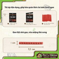 Thịt bò que, thịt cừu que BowWow 90g