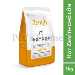 Hạt Zenith [3kg] thức ăn hạt mềm cho chó con, chó trưởng thành Hàn Quốc