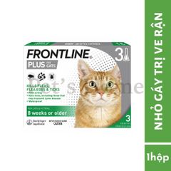 Nhỏ gáy trị ve rận cho mèo Frontline Plus