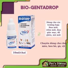 Thuốc nhỏ mắt cho chó mèo Bio-Gentadrop