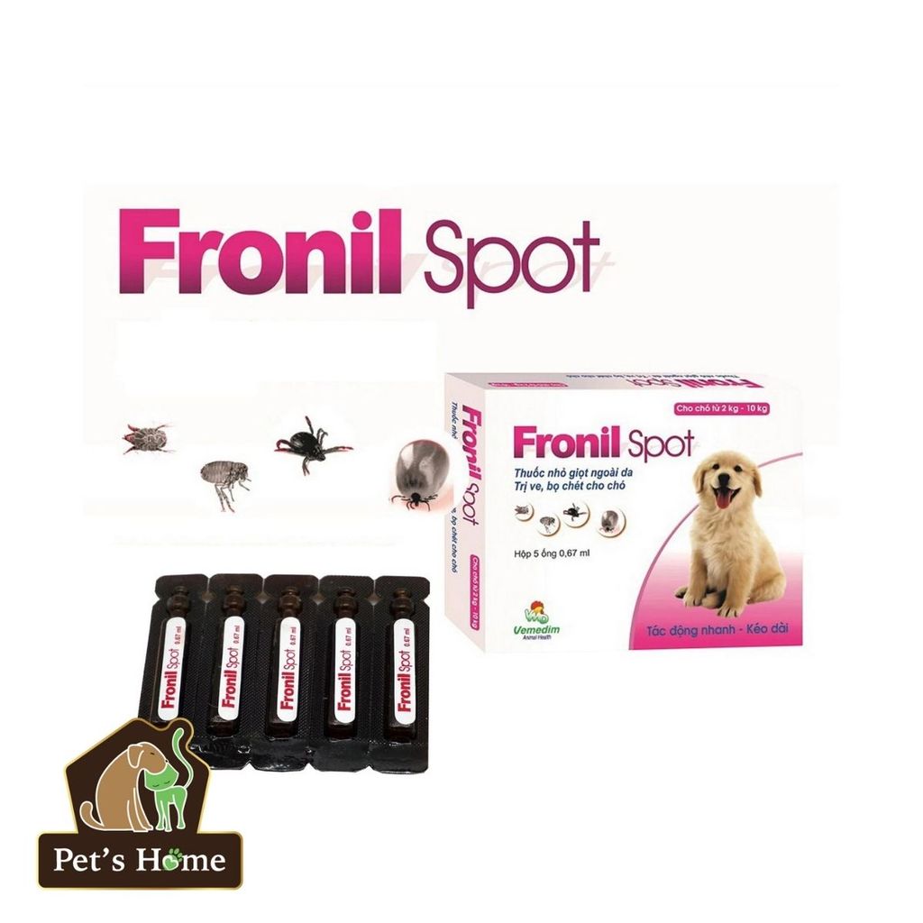Thuốc nhỏ trị ve Fronil Spot