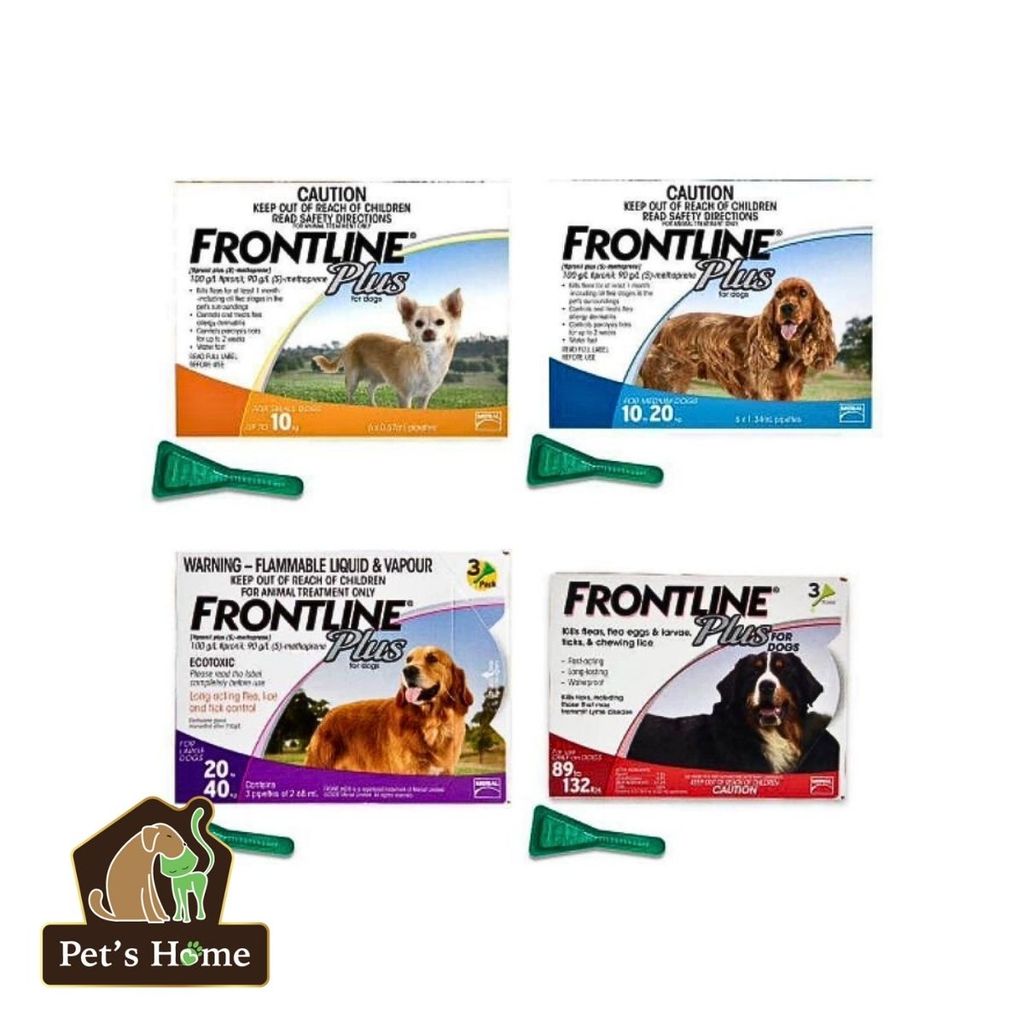 Thuốc trị ve rận cho chó Frontline Plus nhỏ gáy