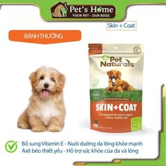 Viên nhai Pet Naturals dưỡng da lông Skin+Coat cho chó gói 30 viên