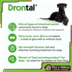 Xổ giun cho chó Drontal Plus