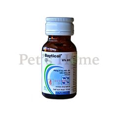 Xịt hoặc pha tắm ve Bayticol 6% EC 10ml