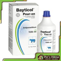 Xịt hoặc pha tắm ve Bayticol 6% EC 10ml