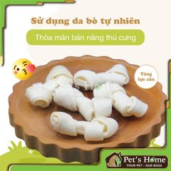 Xương tự nhiên da bò Doggyman S 5 cây