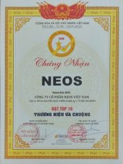 Đồng Hồ Neos N-40734L Nữ Sapphire Dây Da Cao Cấp