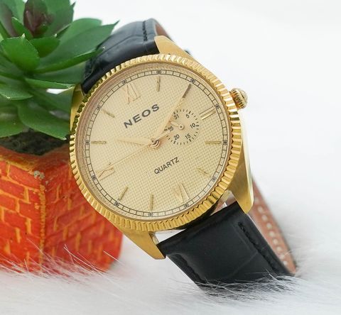 Đồng Hồ Nam Dây Da Neos N-40703M 4 Kim Sapphire