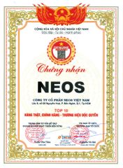 Đồng Hồ Neos N-50516M Nam Dây Thép Vàng
