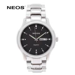 Đồng Hồ Chính Hãng Neos N-30724M Nam Sapphire Dây Thép