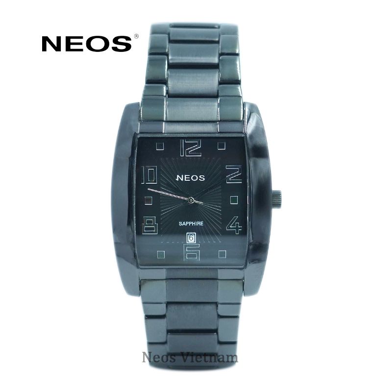 Đồng Hồ Chính Hãng Nam Neos N-30733M Sapphire Dây Thép Bạc