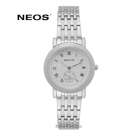 Đồng Hồ Nữ Đẹp Neos N-30851L Sapphire Dây Thép Vàng