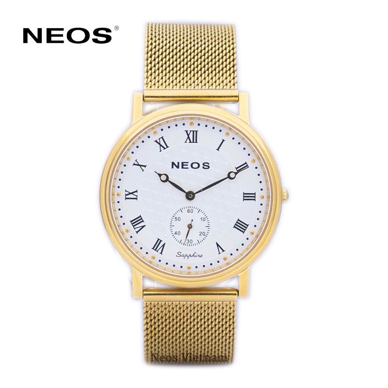 Đồng Hồ Nam Dây Lưới Neos N-30851M Sapphire Chính Hãng