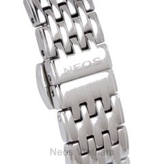 Đồng Hồ Nữ Neos N-30884L Sapphire Dây Thép Bạc