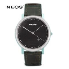 Đồng Hồ Dây Da Neos N-30888G Nam Sapphire Chính Hãng