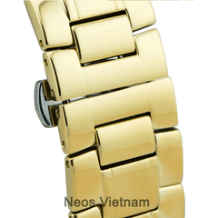 Đồng Hồ Nam Chính Hãng Neos N-30912M Sapphire Dây Thép Vàng