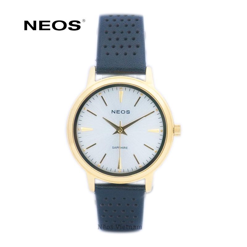 Đồng Hồ Dây Da Neos N-30913L Nữ Sapphire Chính Hãng