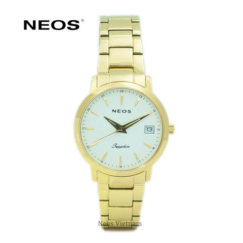 Đồng Hồ Nữ Đẹp Dây Thép Neos N-30943L Sapphire Bảo Hành Chính Hãng