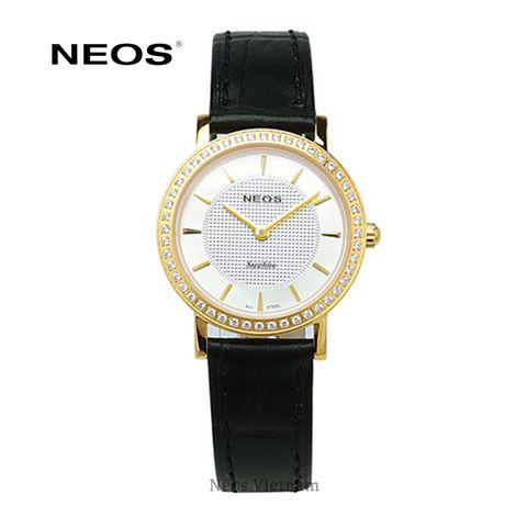 Đồng Hồ Đeo Tay Nữ Dây Da Neos N-40577AL Sapphire