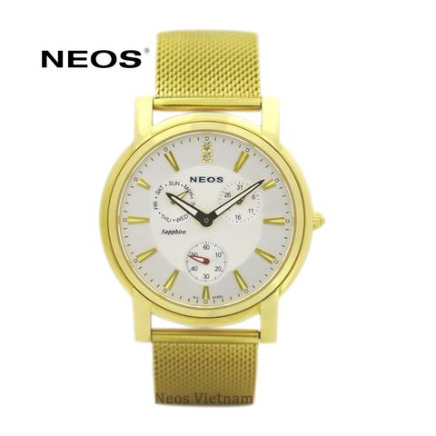 Đồng Hồ Nam Dây Thép Neos N-40642M Sapphire Chính Hãng