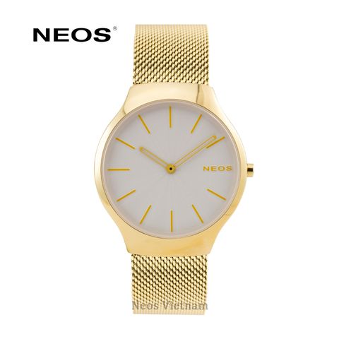 Đồng Hồ Đeo Tay Nam Neos N-40655M Sapphire Dây Thép Lưới