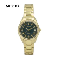 Đồng Hồ Nữ Đẹp Neos N-40664L Dây Thép Vàng