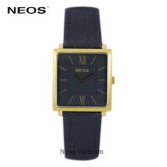 Đồng hồ Đôi Dây Da Neos N-40674 Sapphire Mặt Vuông