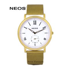 Đồng Hồ Đôi Dây Lưới Neos N-40675G Sapphire Chính Hãng